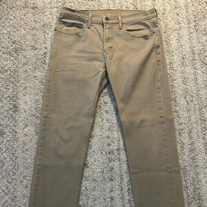 Levi’s 511 Tan Denim Jeans 34 x 29. Good condition.